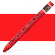 Caran d'Ache : Neocolor II : Watercolour Crayon : Scarlet