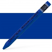 Caran d'Ache : Neocolor II : Watercolour Crayon : Royal Blue