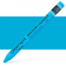 Caran d'Ache : Neocolor II : Watercolour Crayon : Light Blue