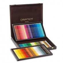 Caran d'Ache : Supracolor Soft : Watersoluble Pencil : Wooden Box : Set of 120