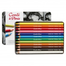 Conte a Paris : Pastel Pencil : Assorted Set of 12