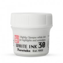 Kuretake : White Ink : 30ml