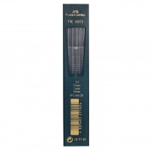 Faber-Castell : TK9400 Clutch Pencil Leads : Pack of 10 : 2mm : 2B