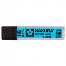 Sakura : Polymer Lead Refill : HB : 0.7 mm