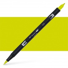 Tombow : Dual Tip Blendable Brush Pen : Chartreuse