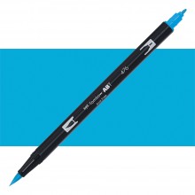 Tombow : Dual Tip Blendable Brush Pen : Cyan