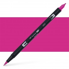 Tombow : Dual Tip Blendable Brush Pen : Deep Magenta