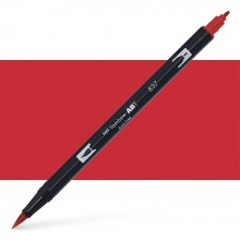 Tombow : Dual Tip Blendable Brush Pen : Wine Red