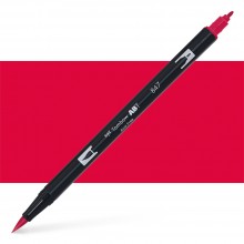 Tombow : Dual Tip Blendable Brush Pen : Crimson