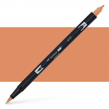 Tombow : Dual Tip Blendable Brush Pen : Saddle Brown