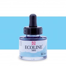 Royal Talens : Ecoline : Liquid Watercolour Ink : 30ml : Pastel Blue