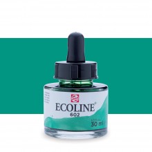 Royal Talens : Ecoline : Liquid Watercolour Ink : 30ml : Deep Green