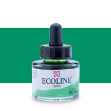 Royal Talens : Ecoline : Liquid Watercolour Ink : 30ml : Forest Green