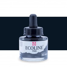 Royal Talens : Ecoline : Liquid Watercolour Ink : 30ml : Black
