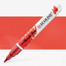 Royal Talens : Ecoline : Watercolour Brush Pen : Scarlet