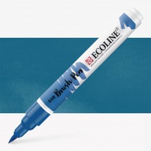 Royal Talens : Ecoline : Watercolour Brush Pen : Prussian Blue