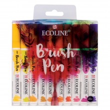 Royal Talens : Ecoline : Watercolour Brush Pen : Set of 20