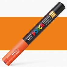 Uni : Posca Marker : PC-1M : Extra-Fine Bullet Tip : 0.7mm : Orange