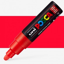 Uni : Posca Marker : PC-7M : Bullet Tip : 4.5 - 5.5mm : Red