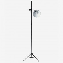 Daylight Lighting : Artist Studio Lamp + Stand (18W) : Brushed Chrome : UK Plug