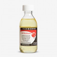 Daler Rowney : Purified Linseed Oil : 175ml