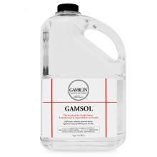 Gamblin : Gamsol Odourless Mineral Spirit : 3780ml
