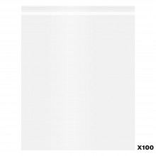 Jackson's : Self-Seal Polypropylene Bag : Pack of 100 : 11x14in (Apx.28x36cm)