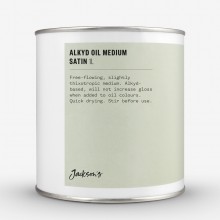 Jackson's : Fast Drying Alkyd Oil Medium : Satin : 1000ml
