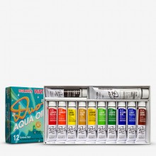 Holbein : Duo Aqua : Watermixable Oil Paint : 20ml : Set of 12 : AP Colours