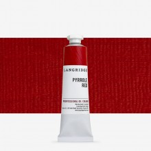 Langridge : Oil Paint : 40ml : Pyrrole Red