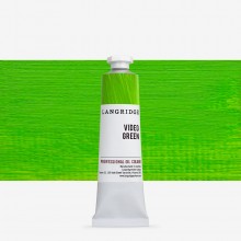Langridge : Oil Paint : 40ml : Video Green