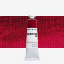 Langridge : Oil Paint : 40ml : Quinacridone Red