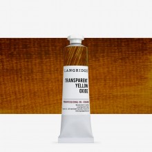 Langridge : Oil Paint : 40ml : Transparent Yellow Oxide
