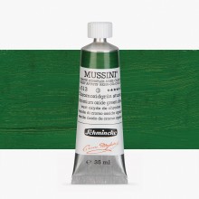 Schmincke : Mussini Oil Paint : 35ml : Chrome Green Oxide Deep