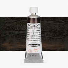 Schmincke : Mussini Oil Paint : 35ml : Asphaltum Brown Translucent