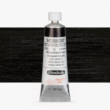 Schmincke : Mussini Oil Paint : 35ml : Mineral Black