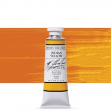 M. Graham : Artists' Oil Paint : 37ml : Indian Yellow