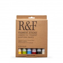 R&F : Pigment Stick Set : 38ml : Introductory Set : 6 Colours