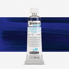 Schmincke : Norma Blue : Water Mixable Oil : 35ml : Ultramarine Blue Deep