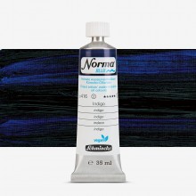 Schmincke : Norma Blue : Water Mixable Oil : 35ml : Indigo