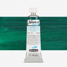 Schmincke : Norma Blue : Water Mixable Oil : 35ml : Chromium Oxide Green Brilliant