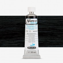 Schmincke : Norma Blue : Water Mixable Oil : 35ml : Neutral Black