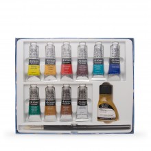 Winsor & Newton : Artisan : Water Mixable Oil Paint : Studio Set of 10x37ml