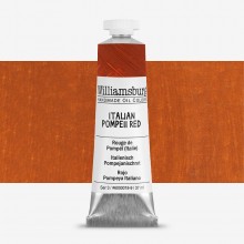 Williamsburg : Oil Paint : 37ml Italian Pompeii Red