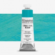 Williamsburg : Oil Paint : 37ml Cobalt Teal Bluish (Cobalt Teal Deep)