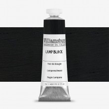 Williamsburg : Oil Paint : 37ml Lamp Black