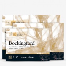 Bockingford : Watercolour Papers : White : Gummed Pads : Rough