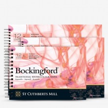 Bockingford : Watercolour Papers : White : Regular Spiral Pads : Hot Pressed