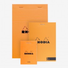 Rhodia : Basics Lined Pad : Orange Cover