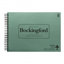 Bockingford : Spiral Fat Pad : 300gsm : 11x15in : 25 Sheets : Rough